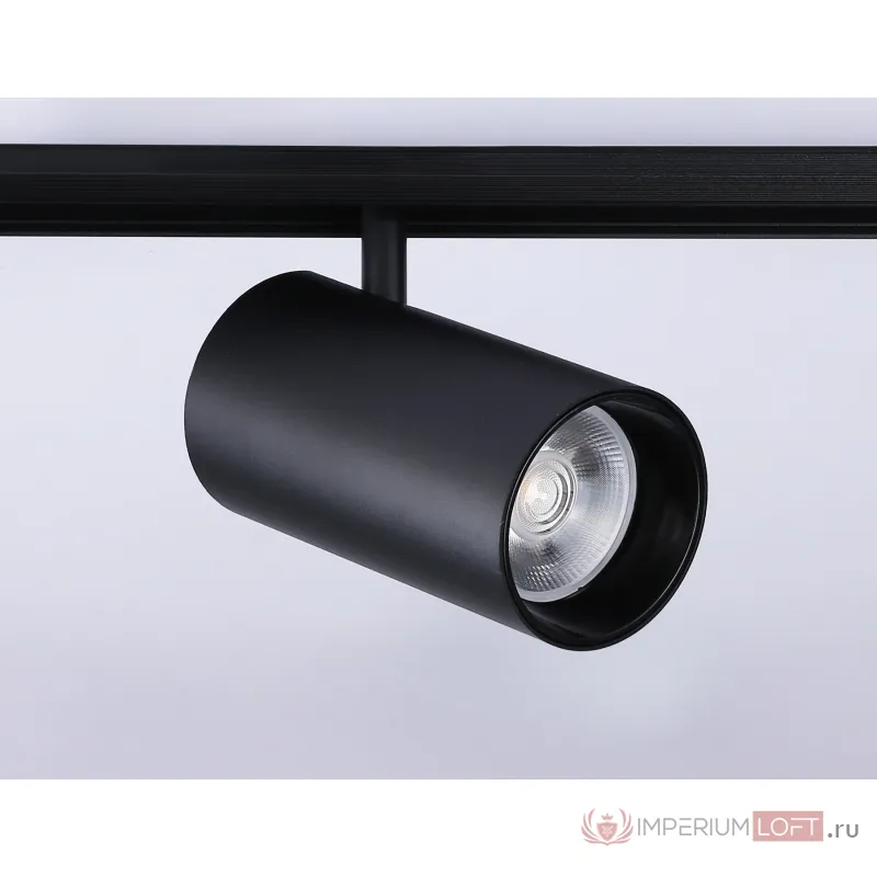 Светильник светодиодный трековый для шинопровода Magnetic GL3846 BK черный IP20 30W 4200K 48V 24° D77*138 от NovaLamp