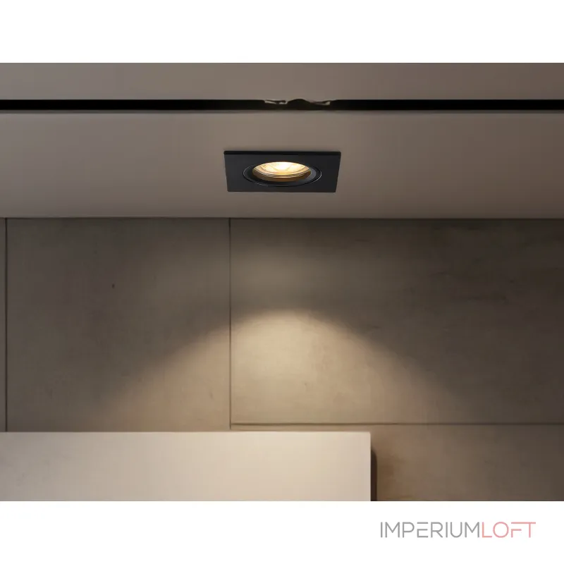 Светильник встраиваемый TN102456 BK черный GU5.3 85*85*28 от NovaLamp