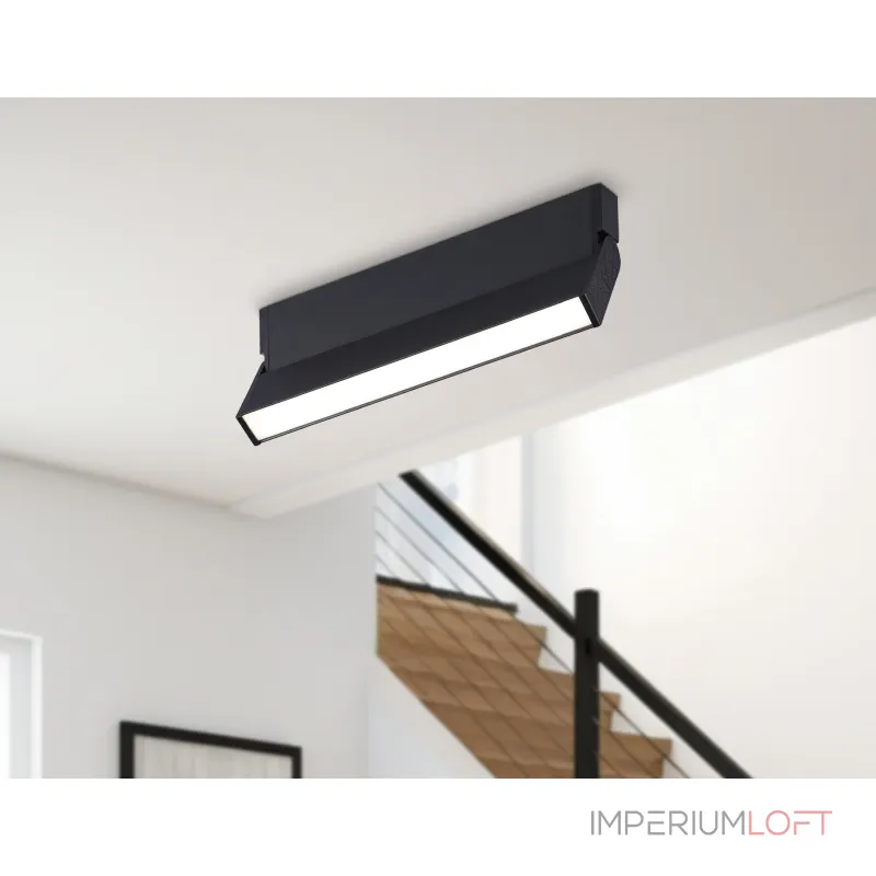 Светильник светодиодный накладной TA1821 BK черный LED 12W 4200K 230*22*87 от NovaLamp