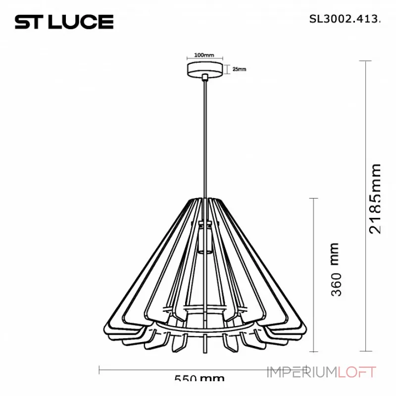 Подвесной светильник ST-Luce Sentito SL3002.413.01