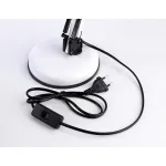 Светильник настольный с выключателем DE7713 WH белый E27 max 40W от NovaLamp Светильник настольный с выключателем DE7713 WH белый E27 max 40W от NovaLamp