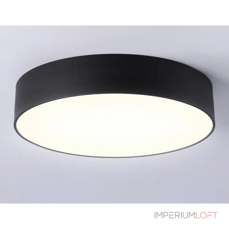 Светильник светодиодный потолочный FV5525 BK черный LED 35W 3000K D300*58 (Без ПДУ) от NovaLamp