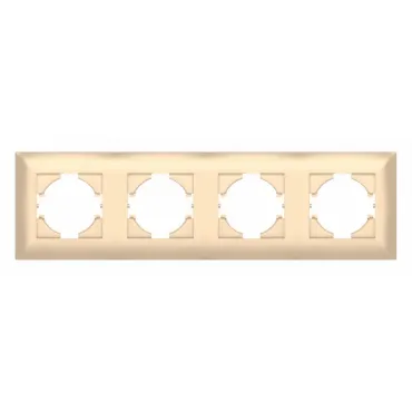 Рамка на 4 поста Gusi Electric BRAVO С1040-027