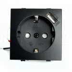 Розетка с заземлением и со шторками и 2хUSB без рамки Stekker Эрна 49155 от ImperiumLoft