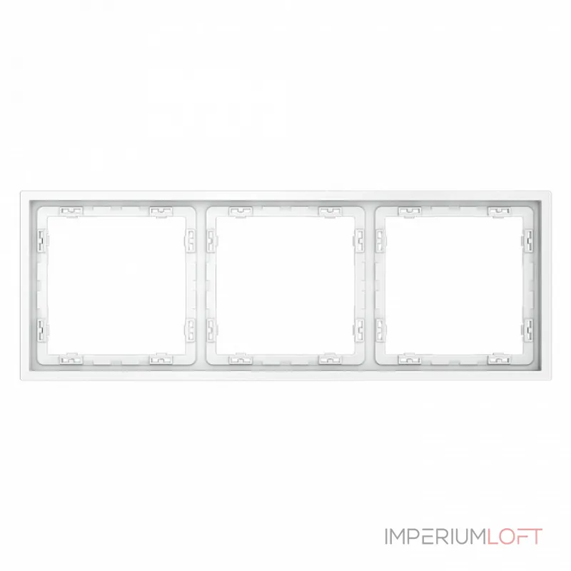 Рамка на 3 поста Voltum S70 VLS100302 от ImperiumLoft Рамка на 3 поста Voltum S70 VLS100302 от ImperiumLoft