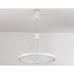 Светильник подвесной светодиодный FL5844/1+3 WH белый 40W 3000K/4200K/6400K D600*1200 (без ПДУ) от NovaLamp