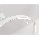 Светильник подвесной светодиодный FL5844/1+3 WH белый 40W 3000K/4200K/6400K D600*1200 (без ПДУ) от NovaLamp