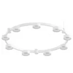 Корпус светильника Techno Ring подвесной для насадок Ø85мм C9241/9 SWH белый песок D740*70.5mm GX53/9 от NovaLamp