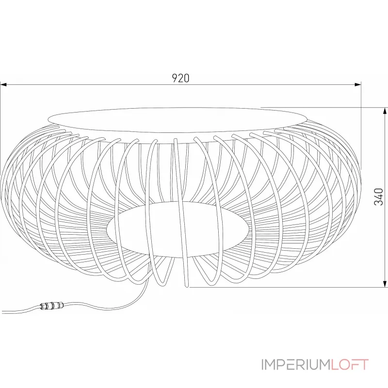 Наземный низкий светильник Elektrostandard Firenze a067385 от ImperiumLoft