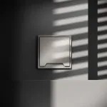 Розетка с заземлением и со шторкой без рамки с крышкой Voltum S70 VLS040303 от ImperiumLoft