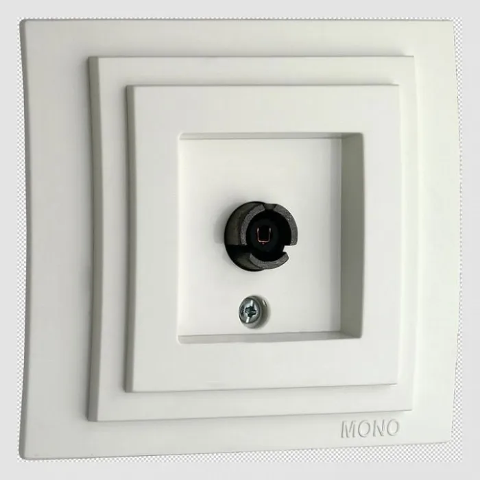 ТВ-розетка проходная Mono Electric Larissa 103-191905-137 от ImperiumLoft