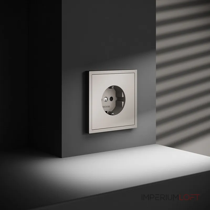 Розетка с заземлением и со шторкой без рамки Voltum S70 VLS040203 от ImperiumLoft Розетка с заземлением и со шторкой без рамки Voltum S70 VLS040203 от ImperiumLoft
