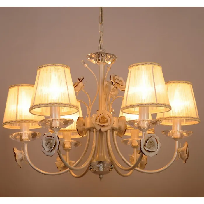 Подвесная люстра Abrasax Annika 2031/6 (cream pearl) от ImperiumLoft