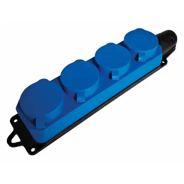 Розетка переносная разборная с заземлением и крышкой Stekker Одри 49402 Розетка переносная разборная с заземлением и крышкой Stekker Одри 49402