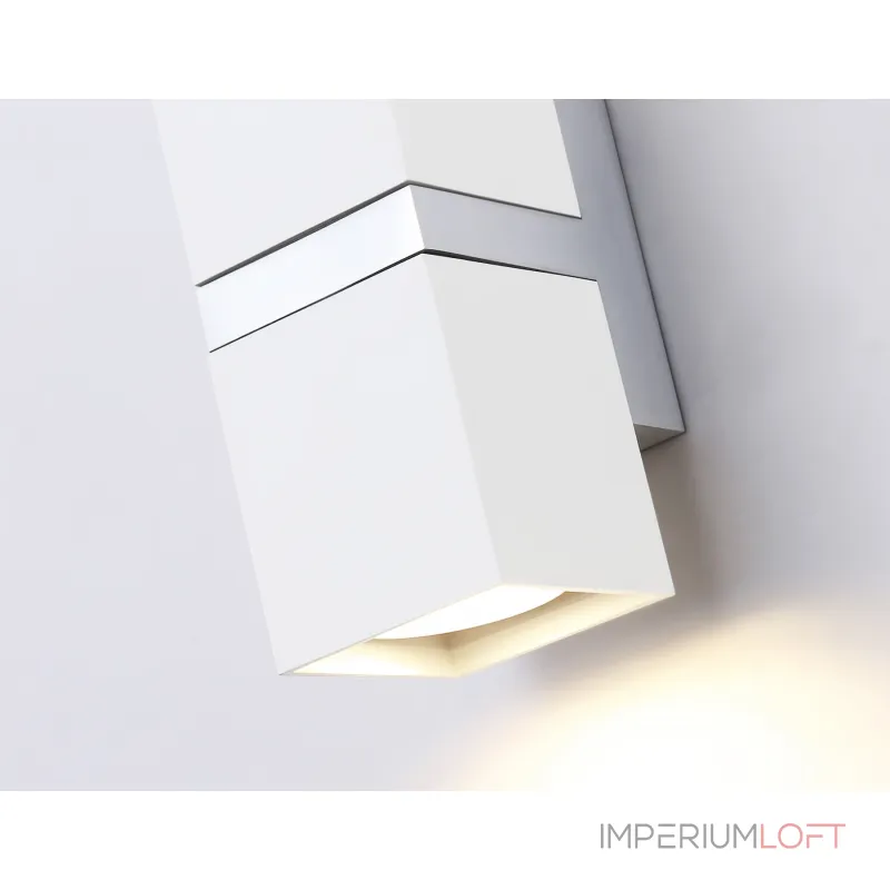 Настенный светильник FW245/2 WH/CH белый/хром GU10*2 max 12W 155*61*80 от NovaLamp