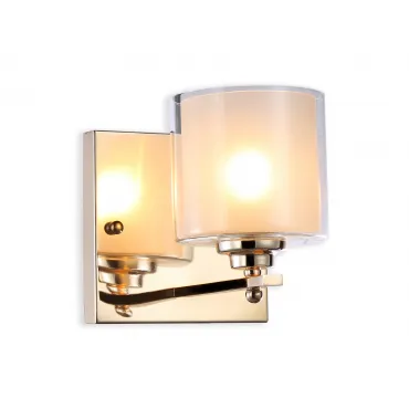 Настенный светильник TR4431 GD/CL/FR золото/прозрачный/белый матовый E27 max 40W 197*140*230 от NovaLamp