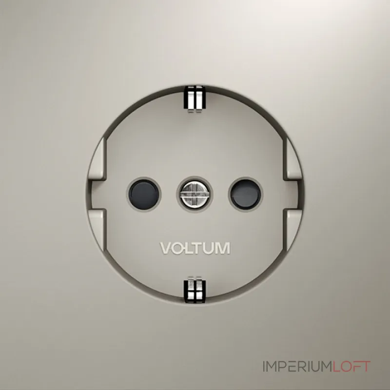 Розетка с заземлением и со шторкой без рамки Voltum S70 VLS040203 от ImperiumLoft Розетка с заземлением и со шторкой без рамки Voltum S70 VLS040203 от ImperiumLoft