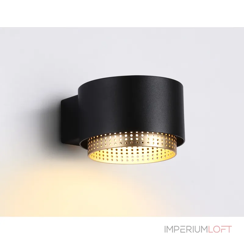 Светильник настенный TN71299 BK/GD черный/золото GX53 max 12W 95*62*120 от NovaLamp