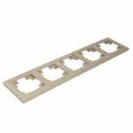 Рамка на 4 поста Stekker PFR00-7005-02 39806