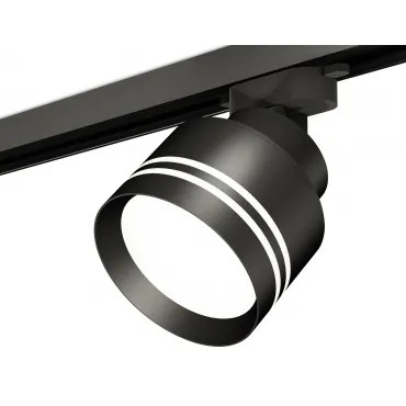 Комплект трекового светильника с акрилом XT8102026 SBK/FR черный песок/белый матовый GX53 (A2526, A2106, C8102, N8478)
