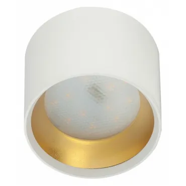 Потолочный светильник Эра OL8 GX53 WH/GD Б0048536 Потолочный светильник Эра OL8 GX53 WH/GD Б0048536