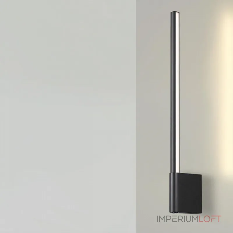 Светильник настенный диммируемый (выключатель) IP20 LED 7W 2700/4000K/6000K 220-240V FERMO 359311 OVER NT24 000 Черный