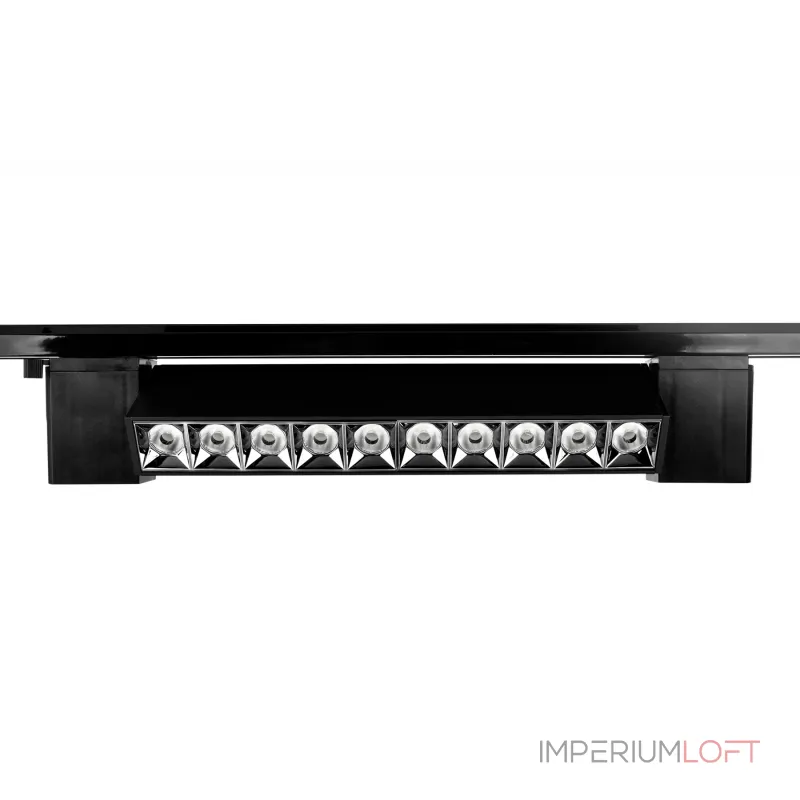 Трековый однофазный светодиодный светильник GL6689 BK черный LED 12W 4200K 24° от NovaLamp