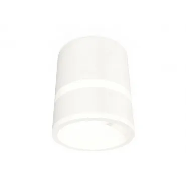 Комплект накладного светильника с акрилом XS8110005 SWH/FR белый песок/белый матовый GX53 (C8110, N8444)