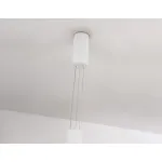 Светильник подвесной светодиодный FL5844/1+3 WH белый 40W 3000K/4200K/6400K D600*1200 (без ПДУ) от NovaLamp
