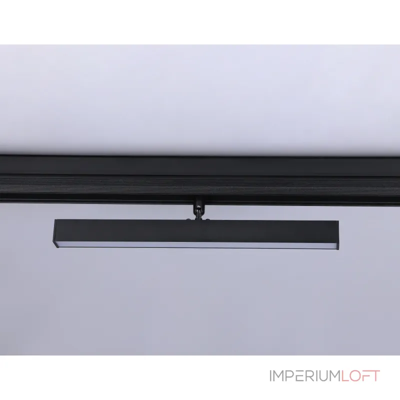 Светильник светодиодный трековый для шинопровода Magnetic GL4201 BK черный IP20 12W 4200K 48V 605*22*45 от NovaLamp
