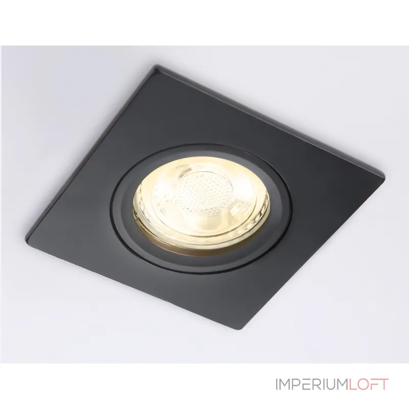 Светильник встраиваемый TN102456 BK черный GU5.3 85*85*28 от NovaLamp