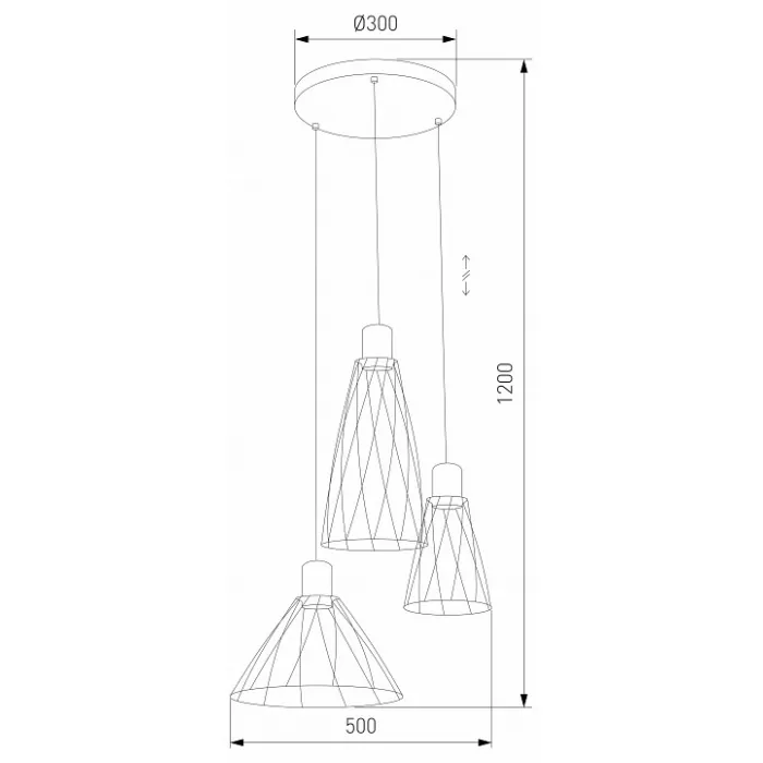 Подвесной светильник TK Lighting Modesto 10188 Modesto от ImperiumLoft