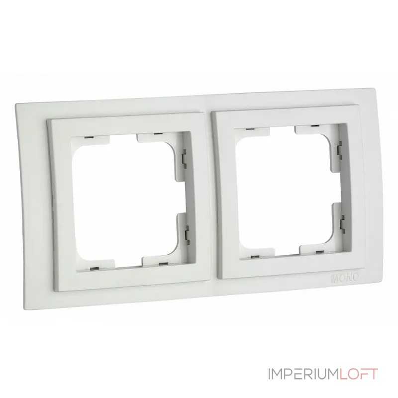 Рамка на 2 поста Mono Electric Larissa 103-191900-161 Рамка на 2 поста Mono Electric Larissa 103-191900-161