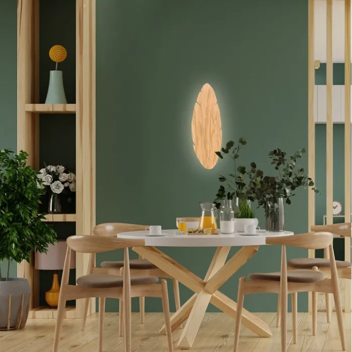 Накладной светильник TK Lighting Hoja 4678 Hoja Wood от ImperiumLoft