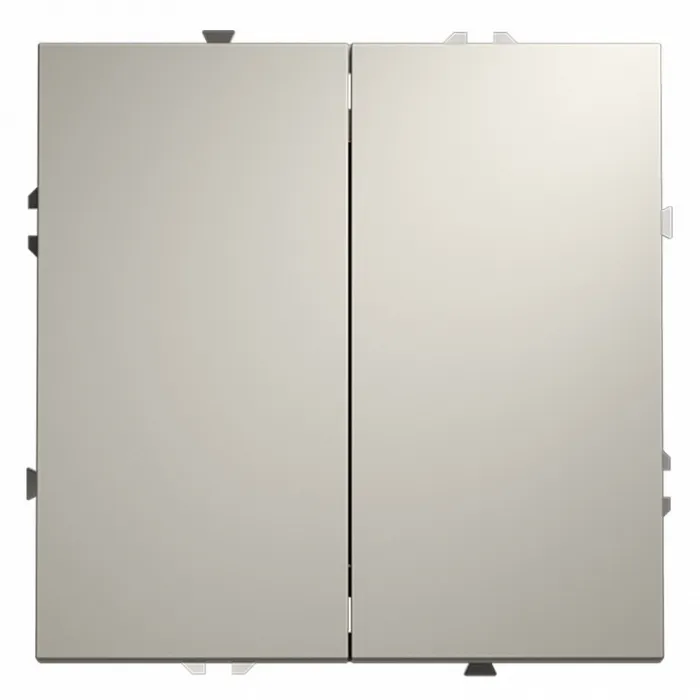 Выключатель двухклавишный без рамки Voltum S70 VLS020103 от ImperiumLoft