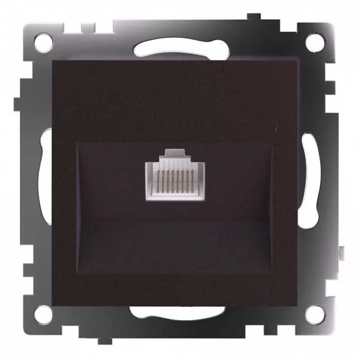 Розетка Ethernet RJ-45 без рамки Stekker Катрин 49023 от ImperiumLoft