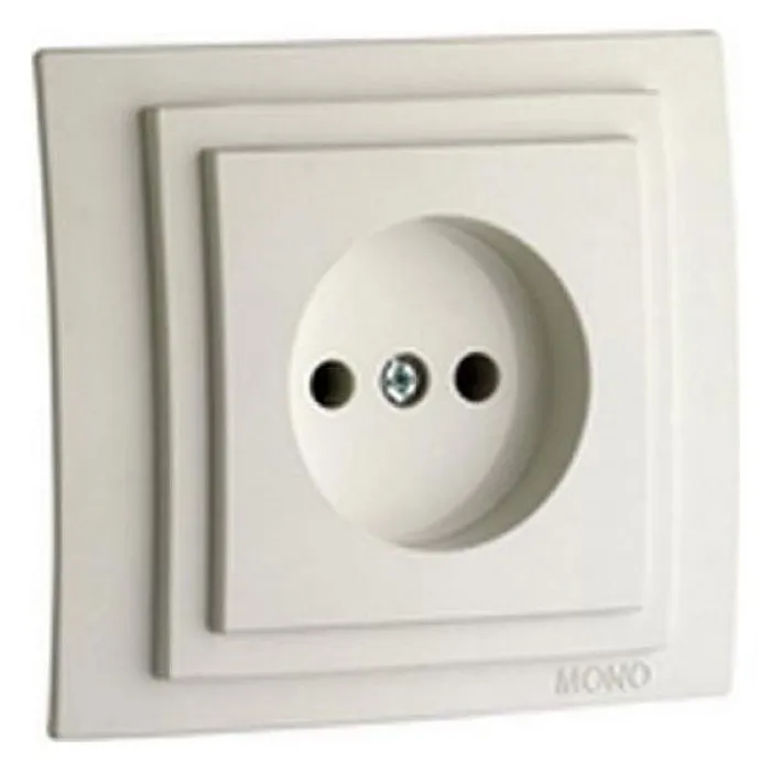 Розетка без заземления без рамки Mono Electric Despina / Larissa 500-000122-116 от ImperiumLoft