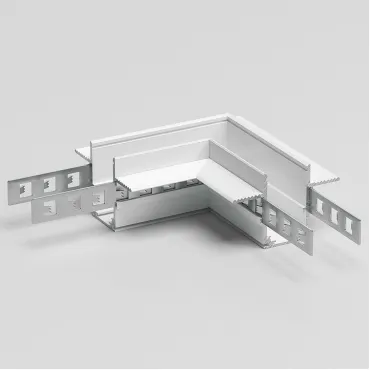Соединитель угловой L-образный для треков встраиваемых Elektrostandard Slim Magnetic a067509 Соединитель угловой L-образный для треков встраиваемых Elektrostandard Slim Magnetic a067509