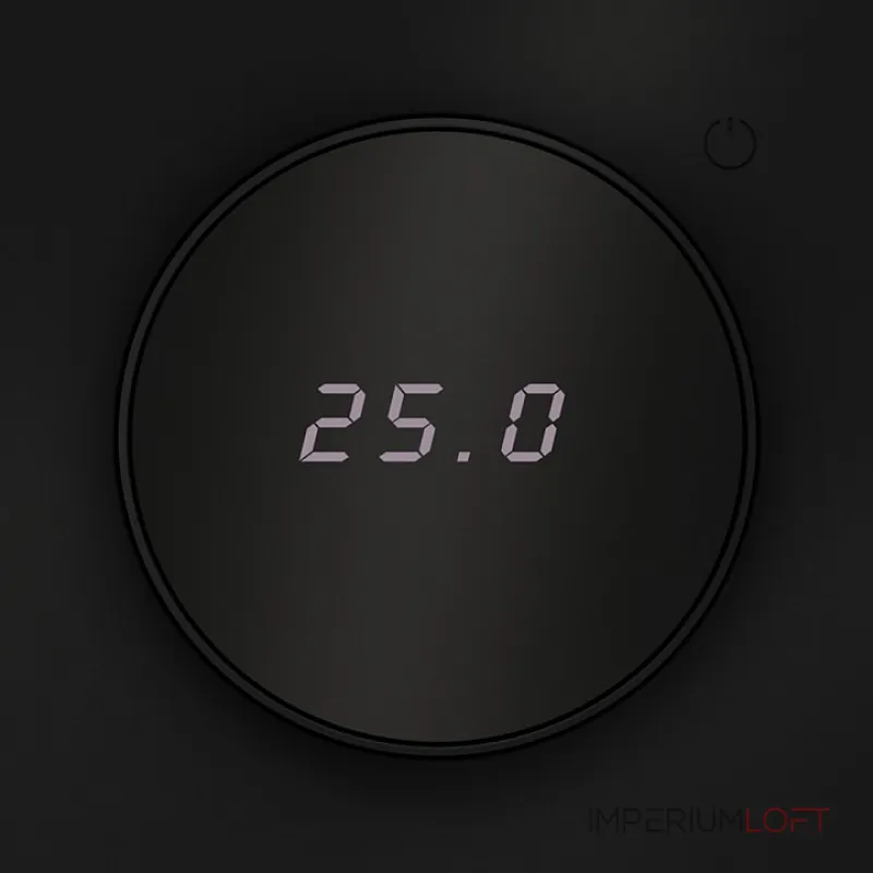 Терморегулятор электронный S70 с индикацией и датчиком для теплого пола (черный матовый) Voltum VLS070108 Терморегулятор электронный S70 с индикацией и датчиком для теплого пола (черный матовый) Voltum VLS070108