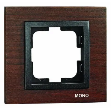 Рамка на 1 пост Mono Electric Style 107-510000-160 Рамка на 1 пост Mono Electric Style 107-510000-160