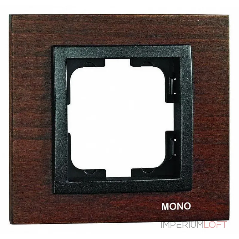 Рамка на 1 пост Mono Electric Style 107-510000-160 Рамка на 1 пост Mono Electric Style 107-510000-160