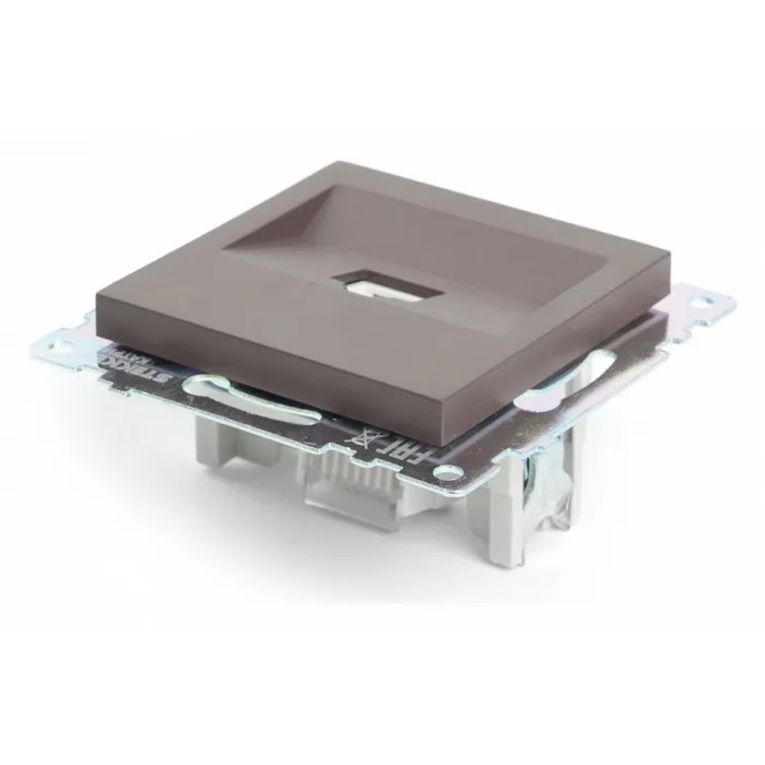 Розетка Ethernet RJ-45 без рамки Stekker Катрин 49023 от ImperiumLoft
