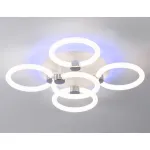 Светильник светодиодный потолочный FA3841/4+1 WH белый 70W 3000K-6400K+RGB D538*115 (ПДУ РАДИО 2.4G) от NovaLamp