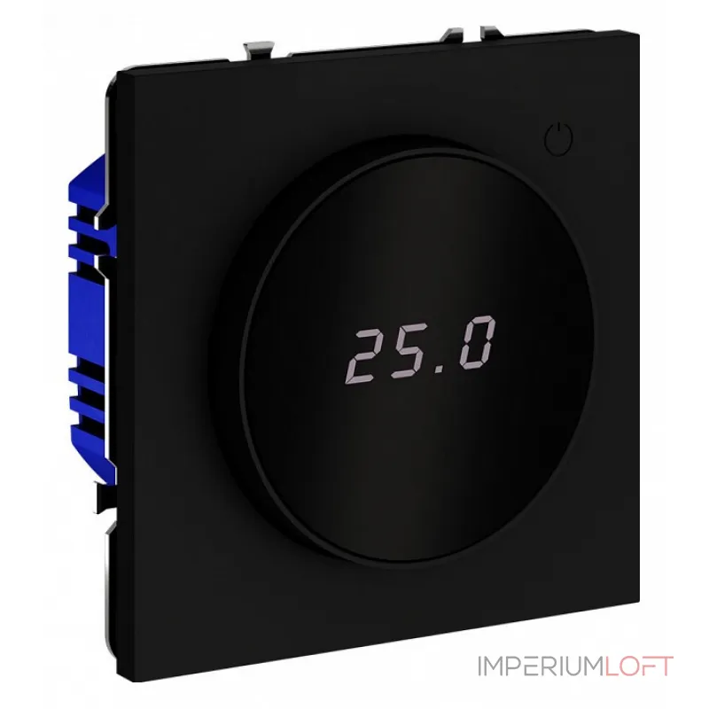 Терморегулятор электронный S70 с индикацией и датчиком для теплого пола (черный матовый) Voltum VLS070108 Терморегулятор электронный S70 с индикацией и датчиком для теплого пола (черный матовый) Voltum VLS070108