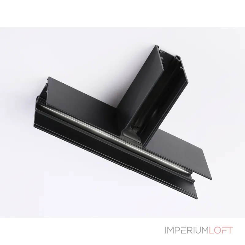 Коннектор T-образный для накладного шинопровода Magnetic GL3374 BK черный 170*85*53.7 от NovaLamp