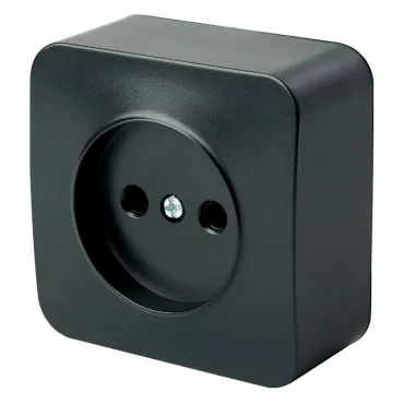 Розетка без заземления Stekker София 49313 Розетка без заземления Stekker София 49313