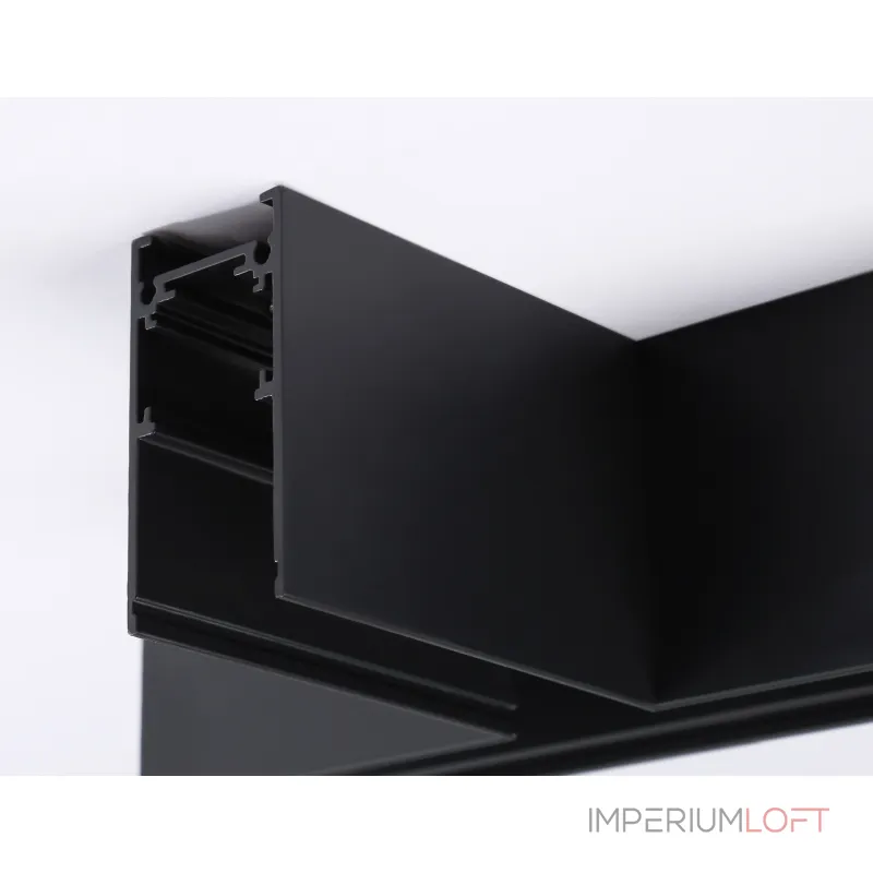 Коннектор T-образный для накладного шинопровода Magnetic GL3374 BK черный 170*85*53.7 от NovaLamp