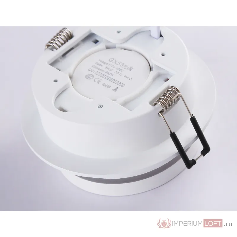 Светильник встраиваемый TN5218 WH белый GX53 110*50 от NovaLamp