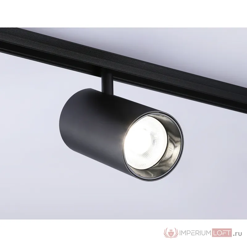 Светильник светодиодный трековый для шинопровода Magnetic GL3846 BK черный IP20 30W 4200K 48V 24° D77*138 от NovaLamp