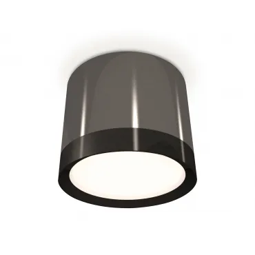 Комплект накладного светильника XS8115001 DCH/PBK черный хром/черный полированный GX53 (C8115, N8113)